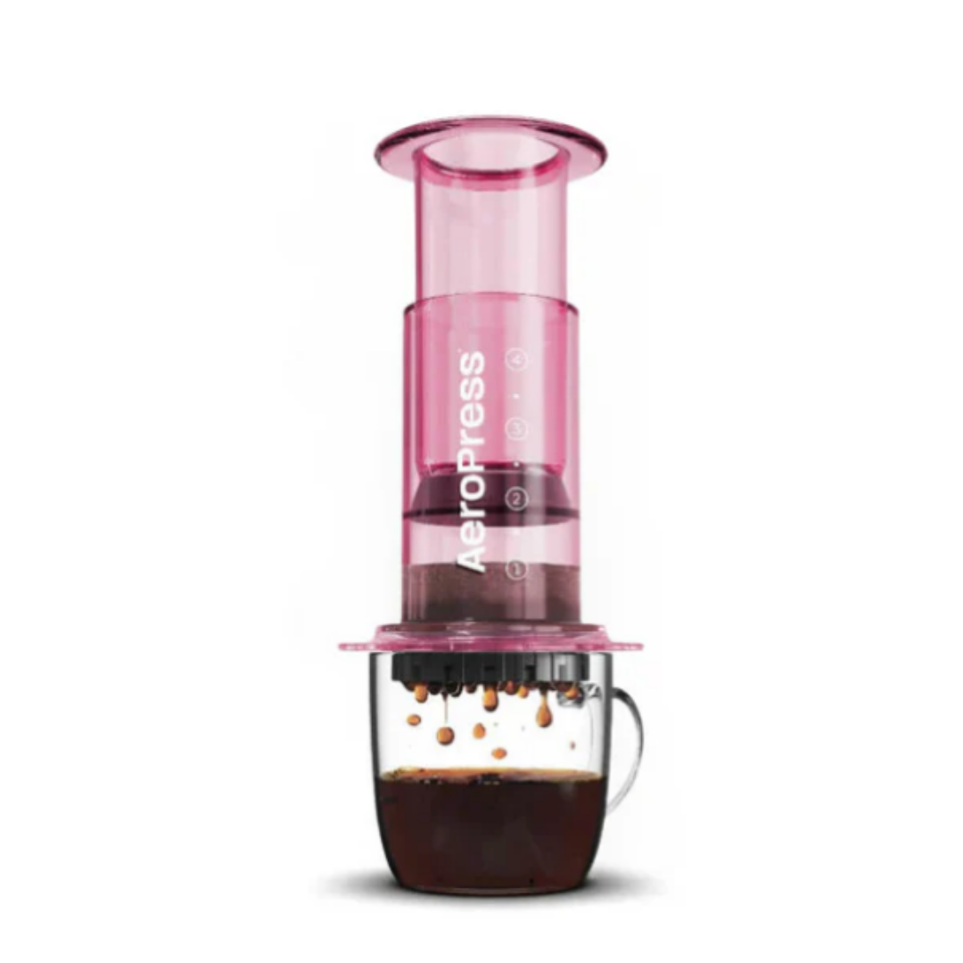 AeroPress Clear Colors Pink