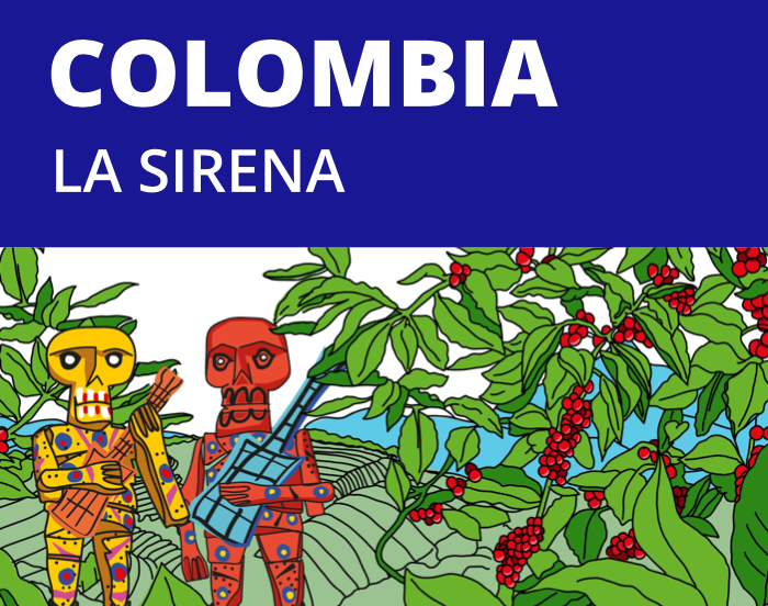 Kolombiya La Sirena Honey Peach - CoffeeNutz®