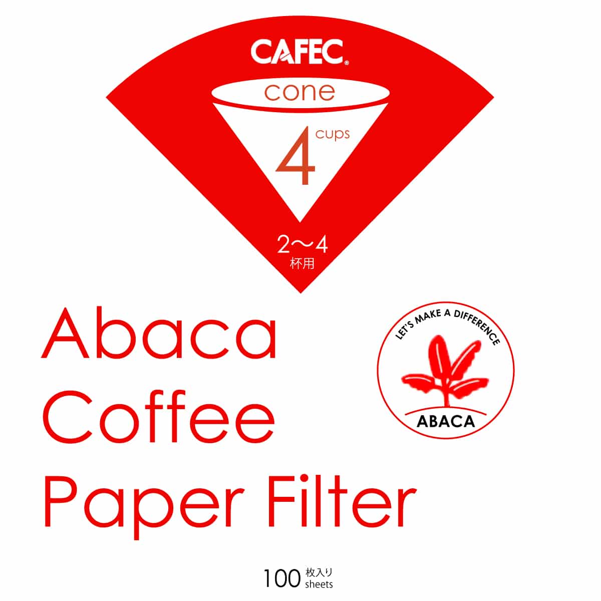 Cafec Abaca Filter Paper - CoffeeNutz®