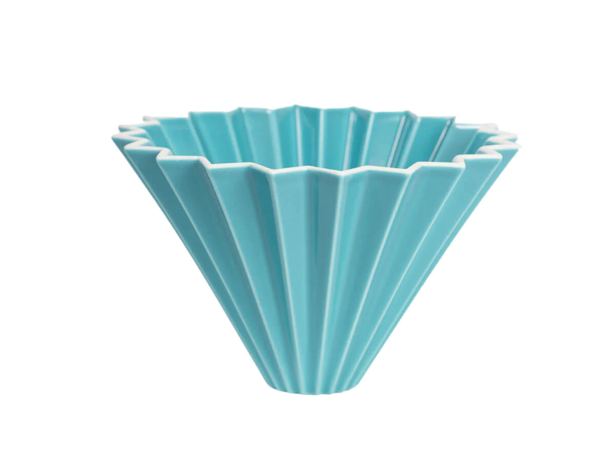 Matte Turquoise Origami Dripper - CoffeeNutz®